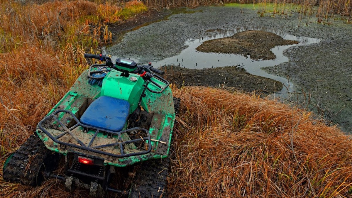 Гусеничный вездеход патруль трак