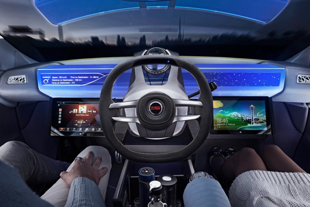 Tesla Roadster руль