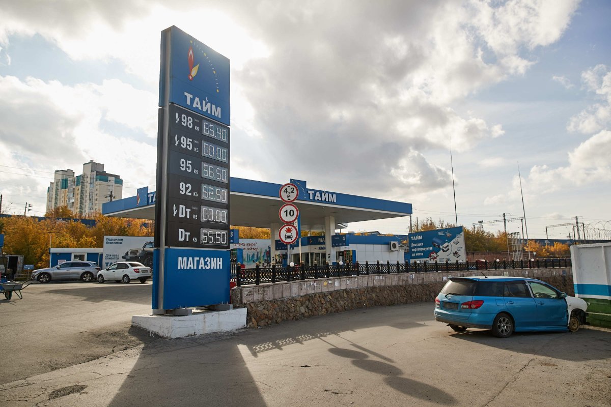 Остановка АЗС Новосибирск