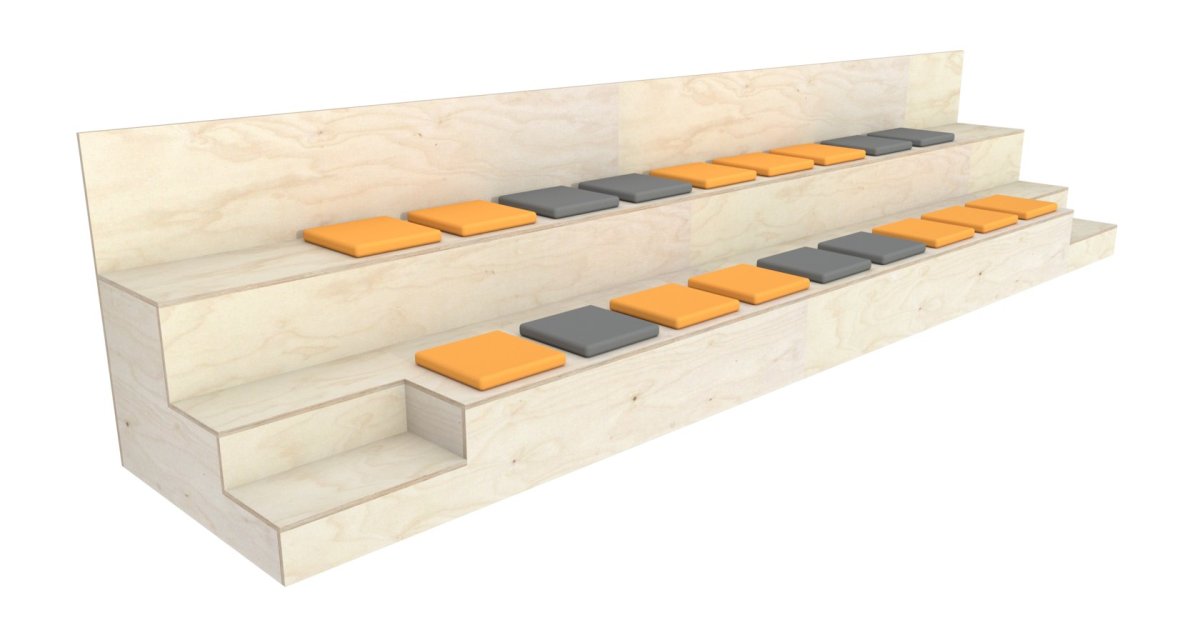 Детский сад подиум вместо кровати