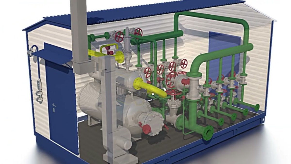 Автоматизированные групповые замерные установки Агзу