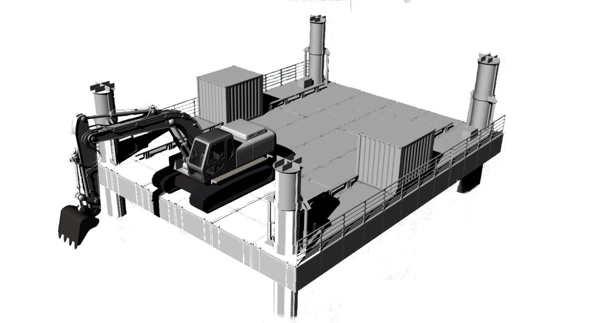Самоподъёмная платформа "RCP-450"