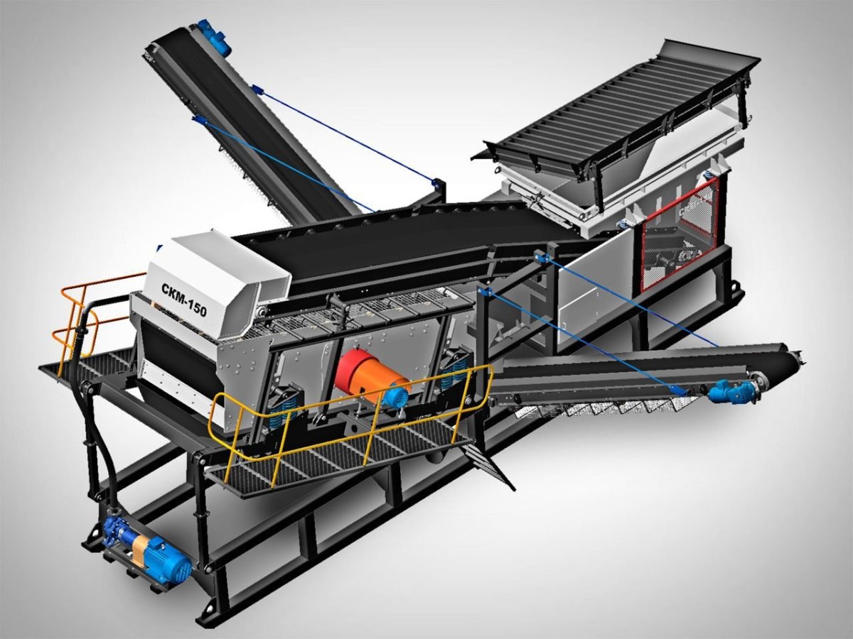 Дробильно-сортировочный комплекс ДСК-150