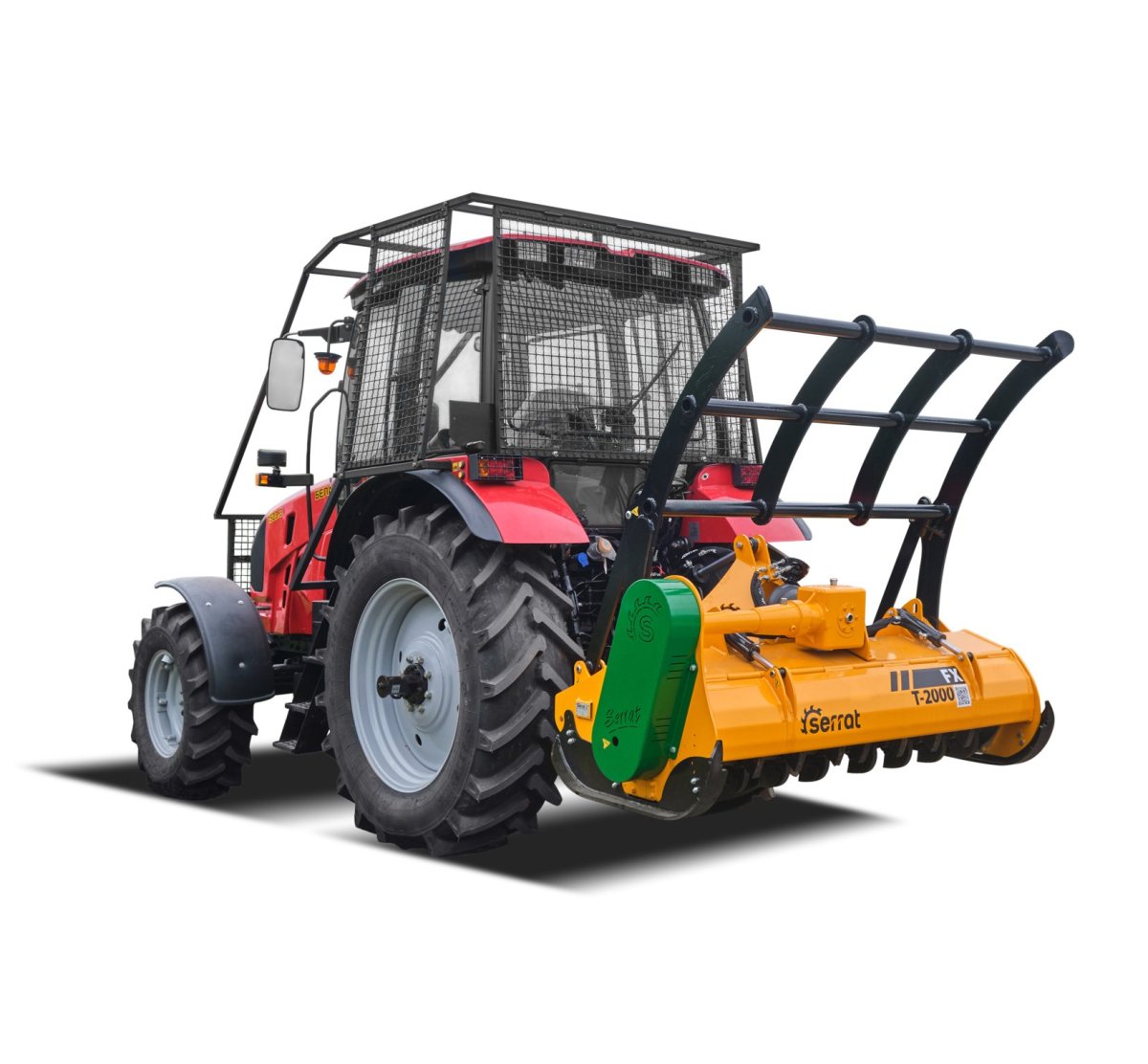 Мульчер на МТЗ 1523