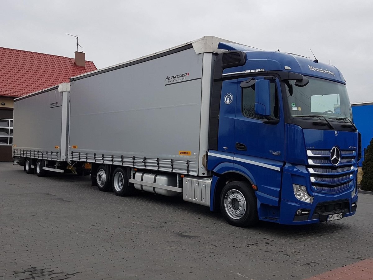 Мерседес Актрос Тандем 120 кубов