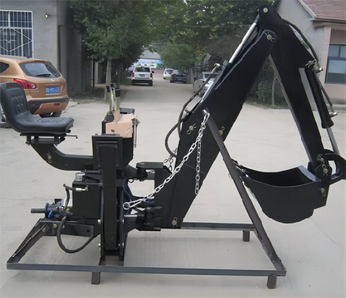 Навесной экскаватор LW-6 hw-03