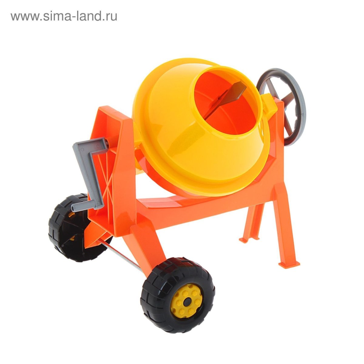 Полесье игрушки мини бетономешалка