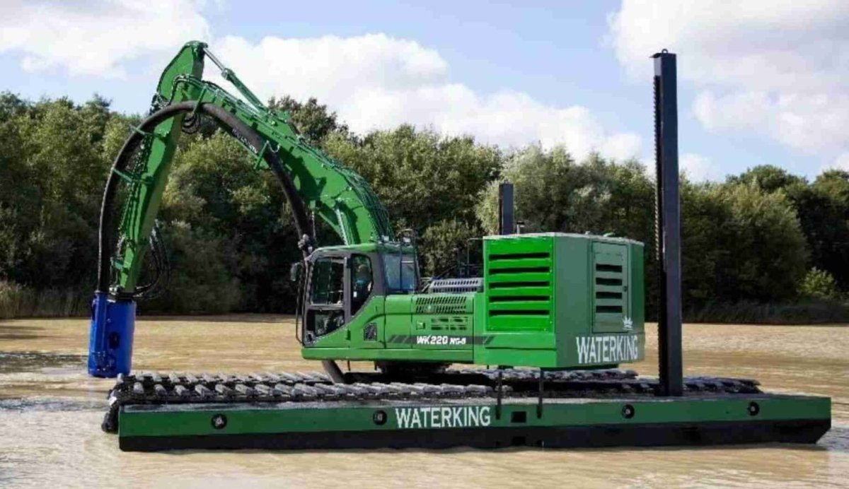 Плавающий экскаватор Waterking WK 220