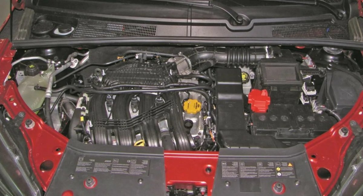 Моторный отсек Икс Рей