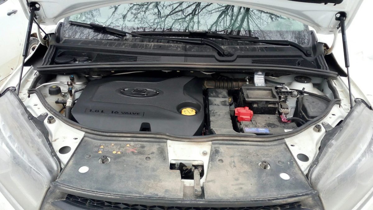 Подкапотное пространство Лада х Рей