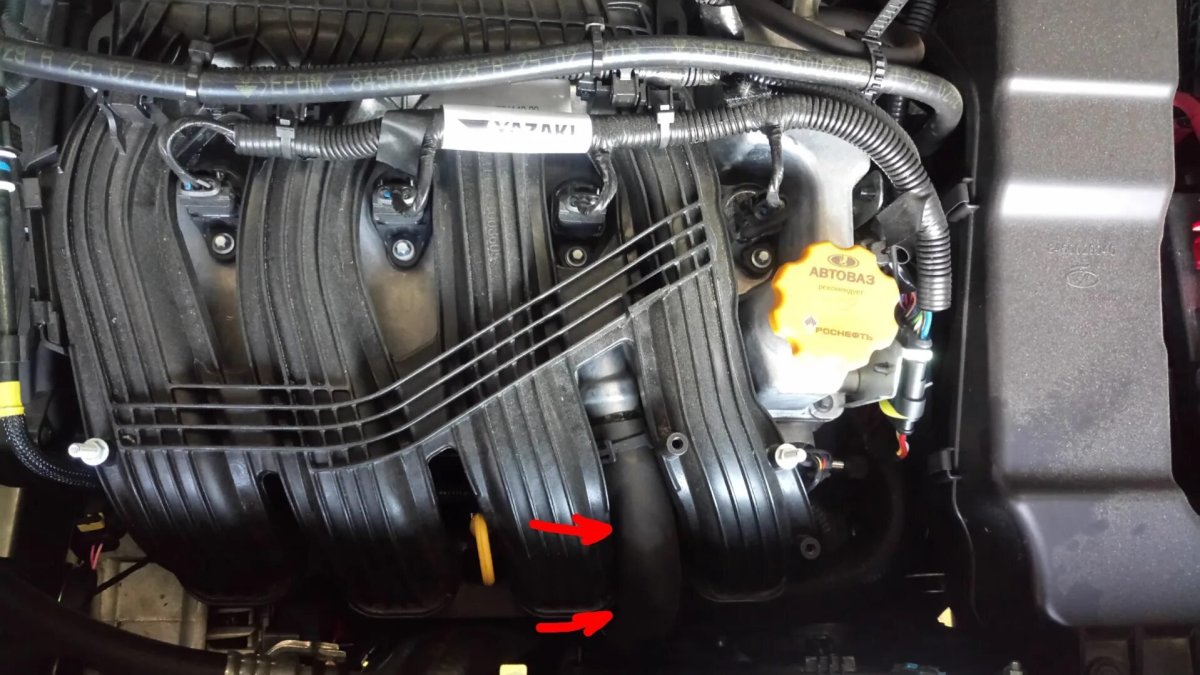 Lada XRAY 1.8 патрубки