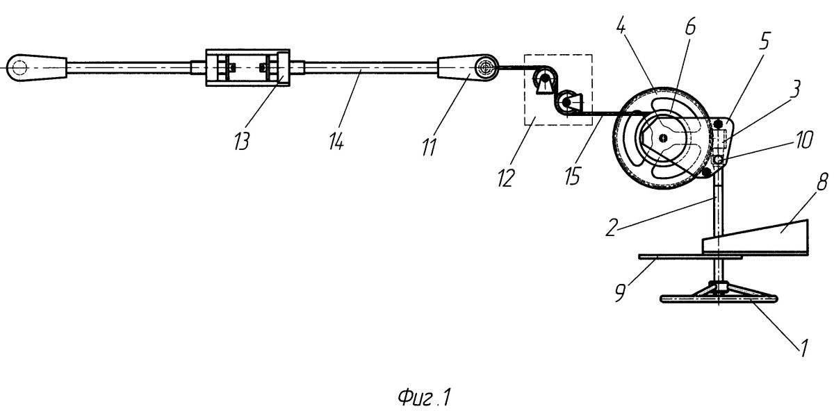 Вытяжной привод стояночного тормоза