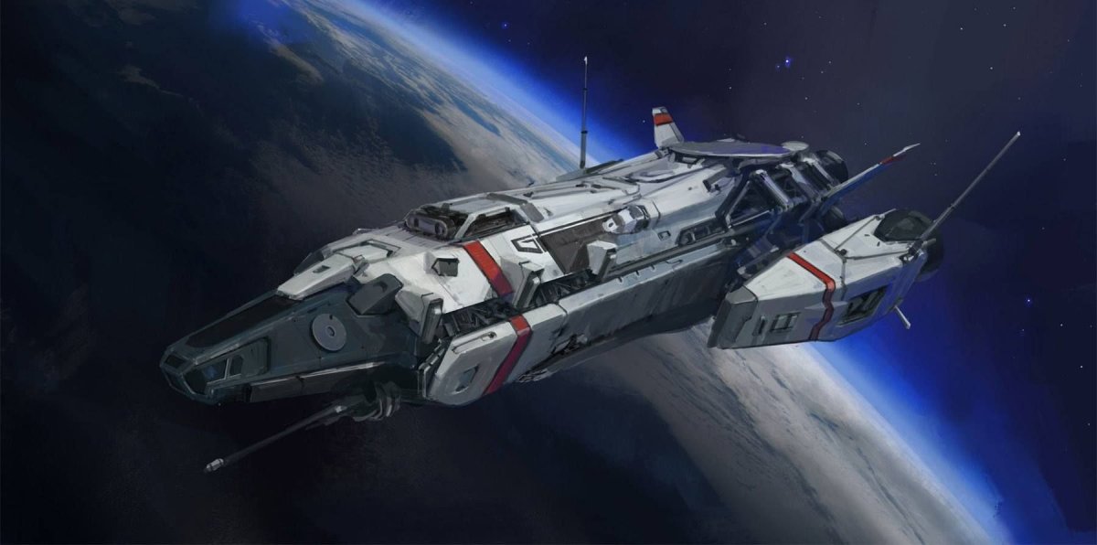 Космический корабль Росинант Concept Art