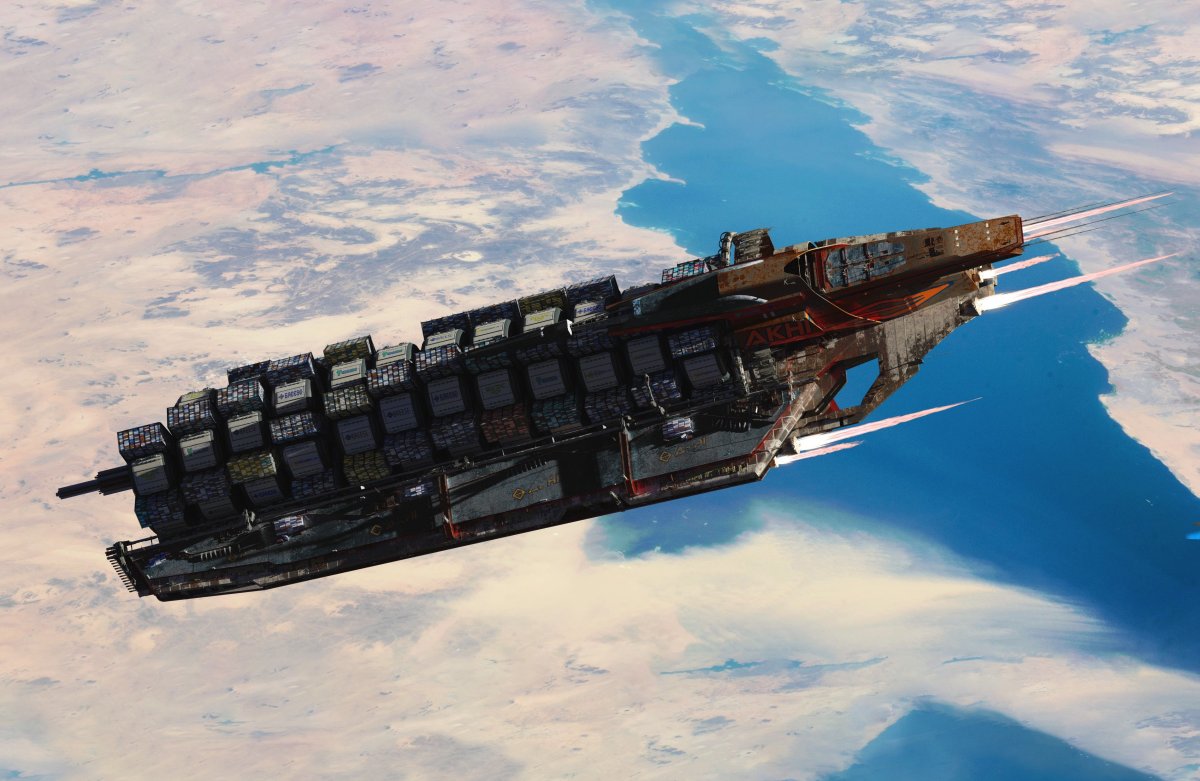 Space Cargo ship