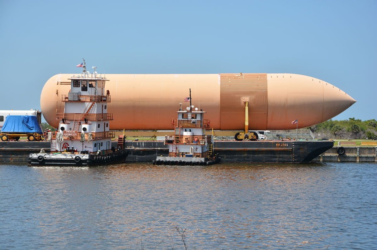 Спейс шаттл топливный бак