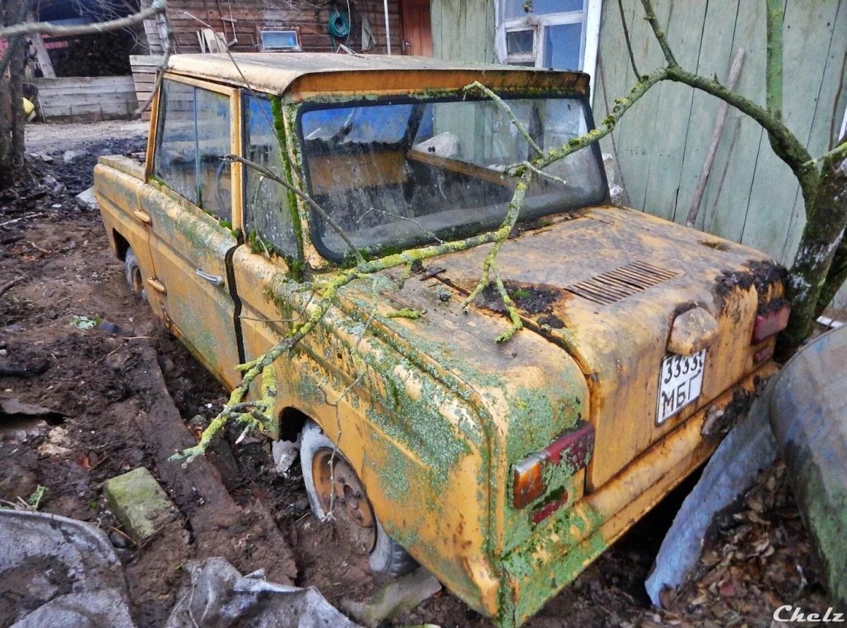 Инвалидка СМЗ с3д ржавая