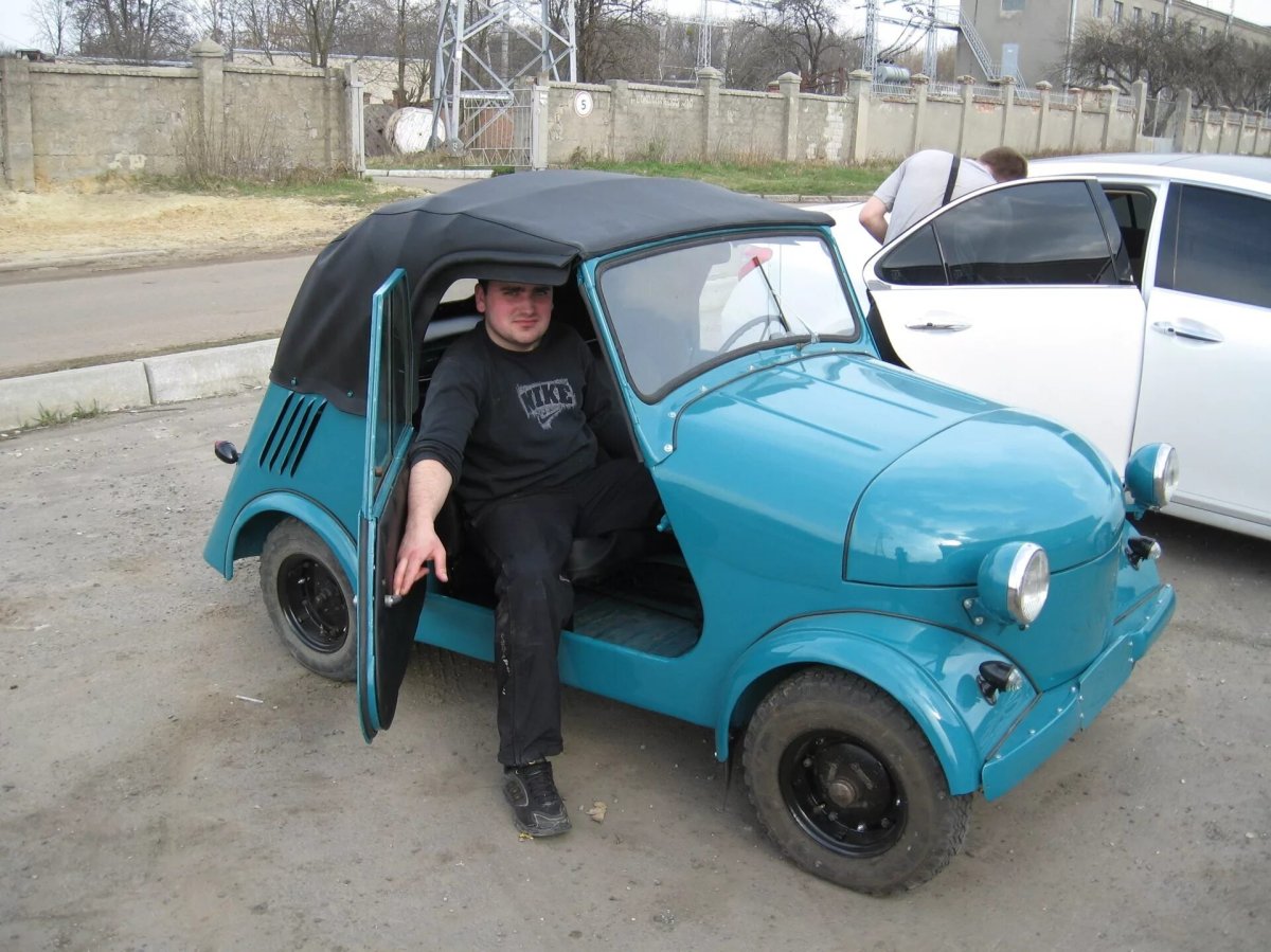 Мотоколяска СМЗ с3а Моргуновка