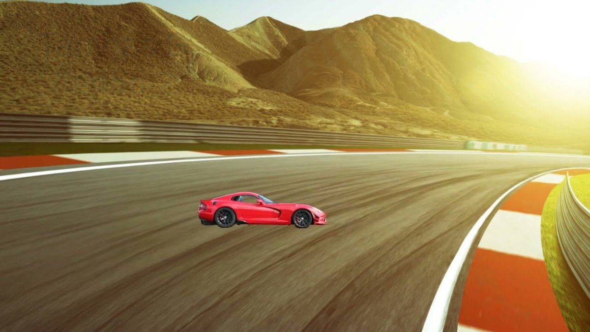 Гоночный трек фон