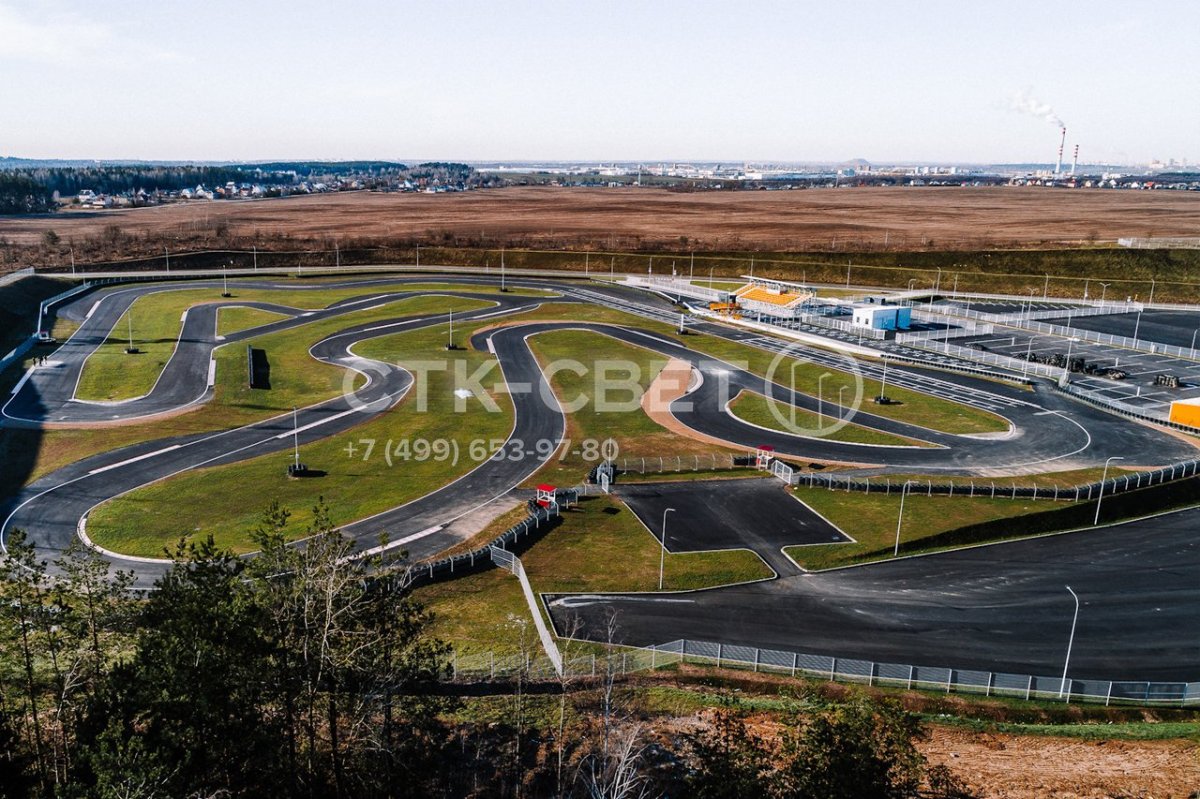 Гоночная трасса Новоильинский район
