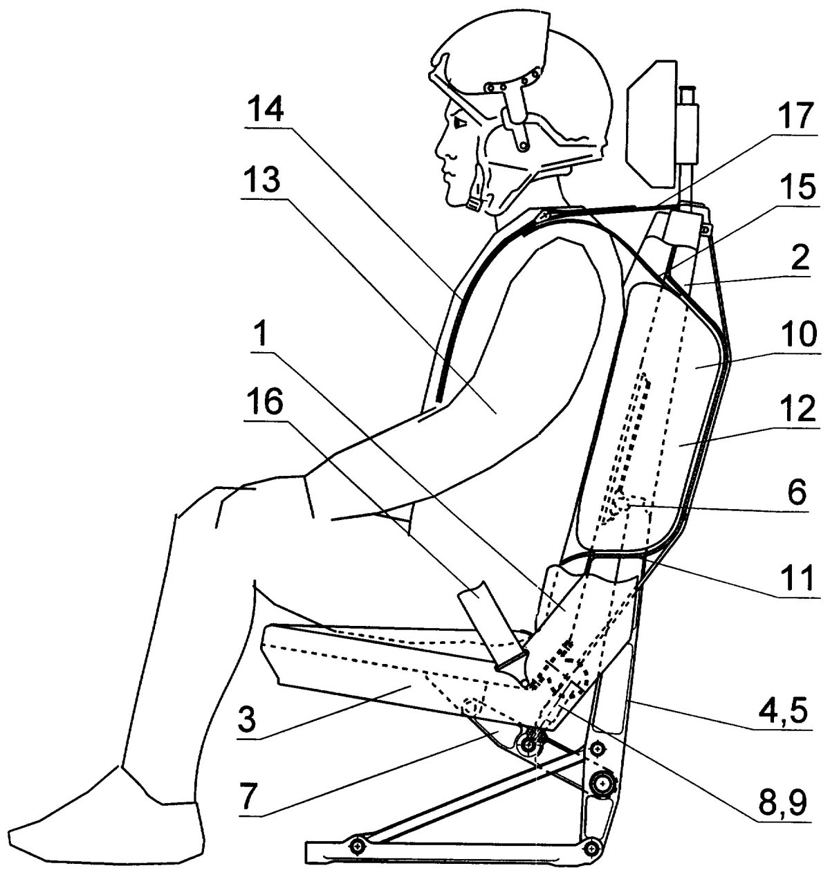 Эргономика кресла водителя чертеж