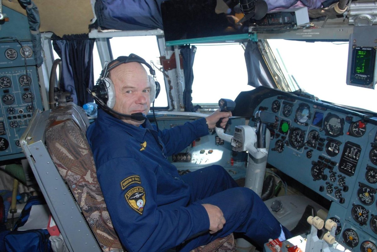 Кабина экипажа ил-76