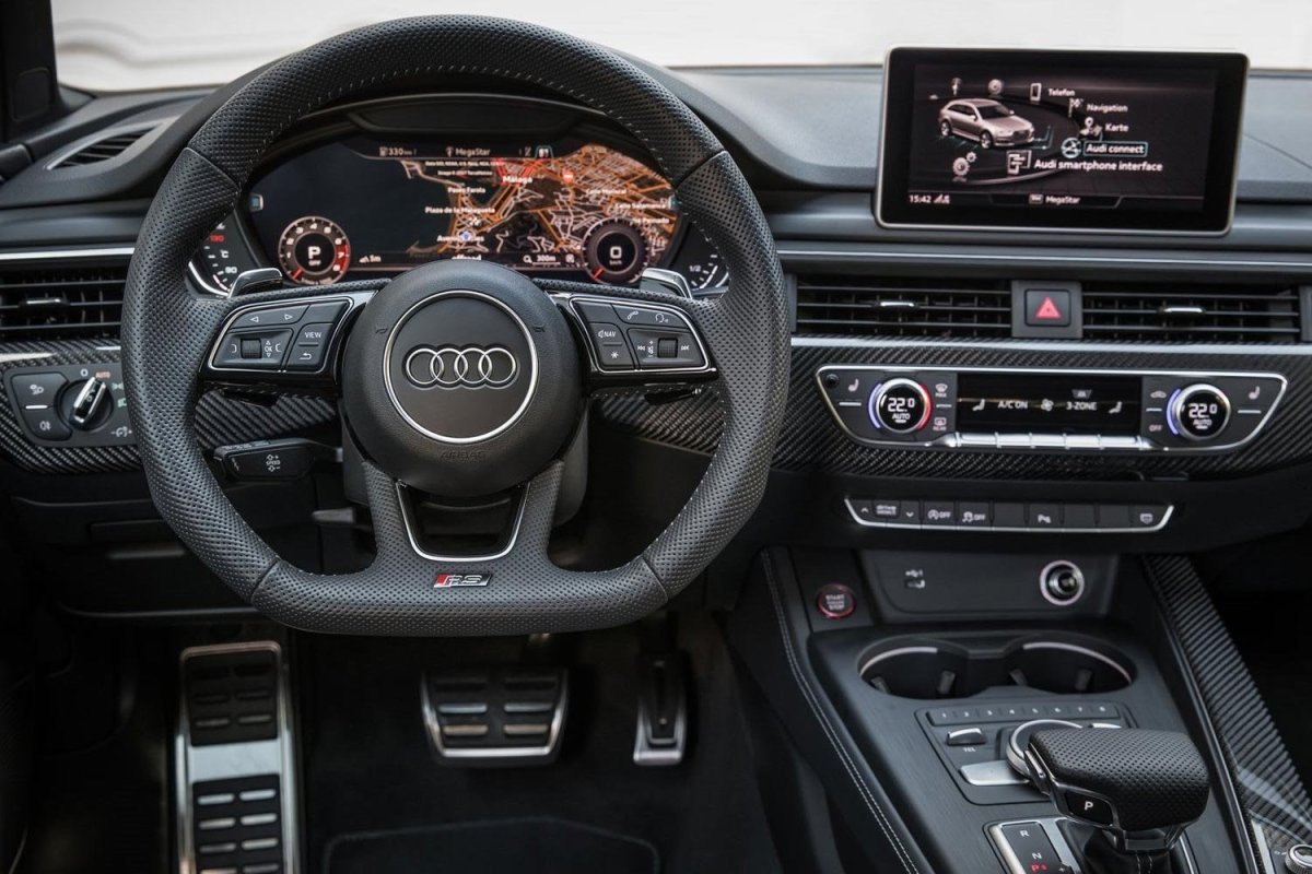 Ауди рс4 салон