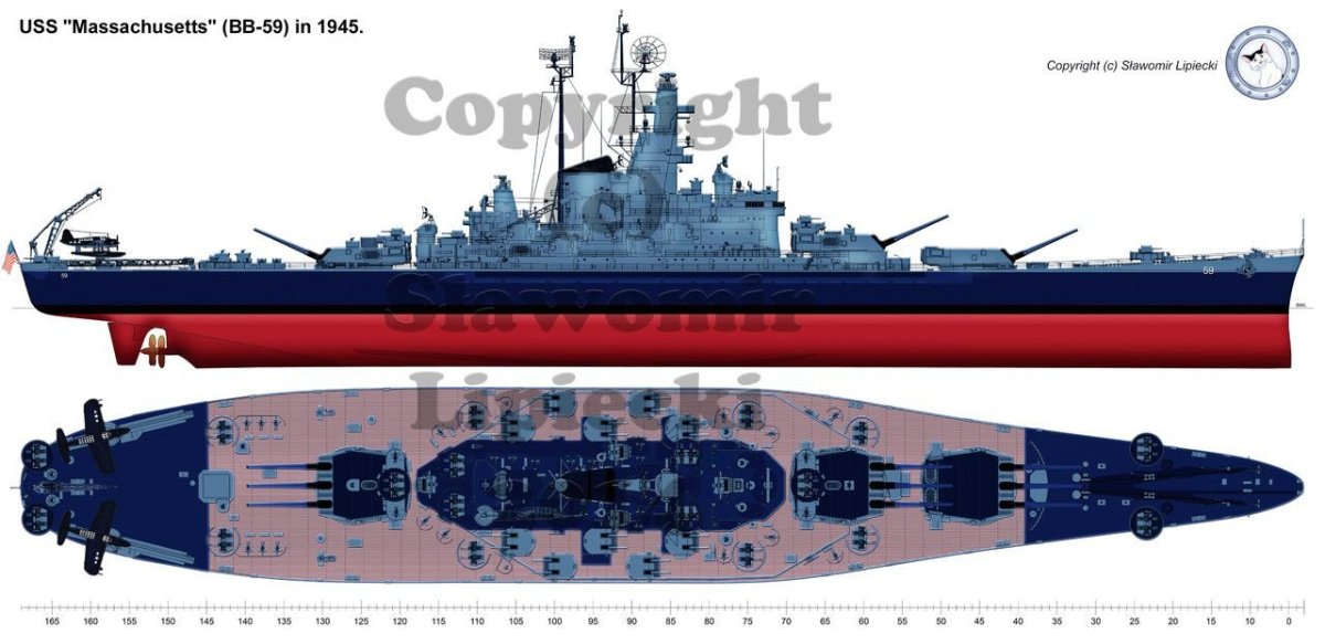USS Massachusetts BB-59