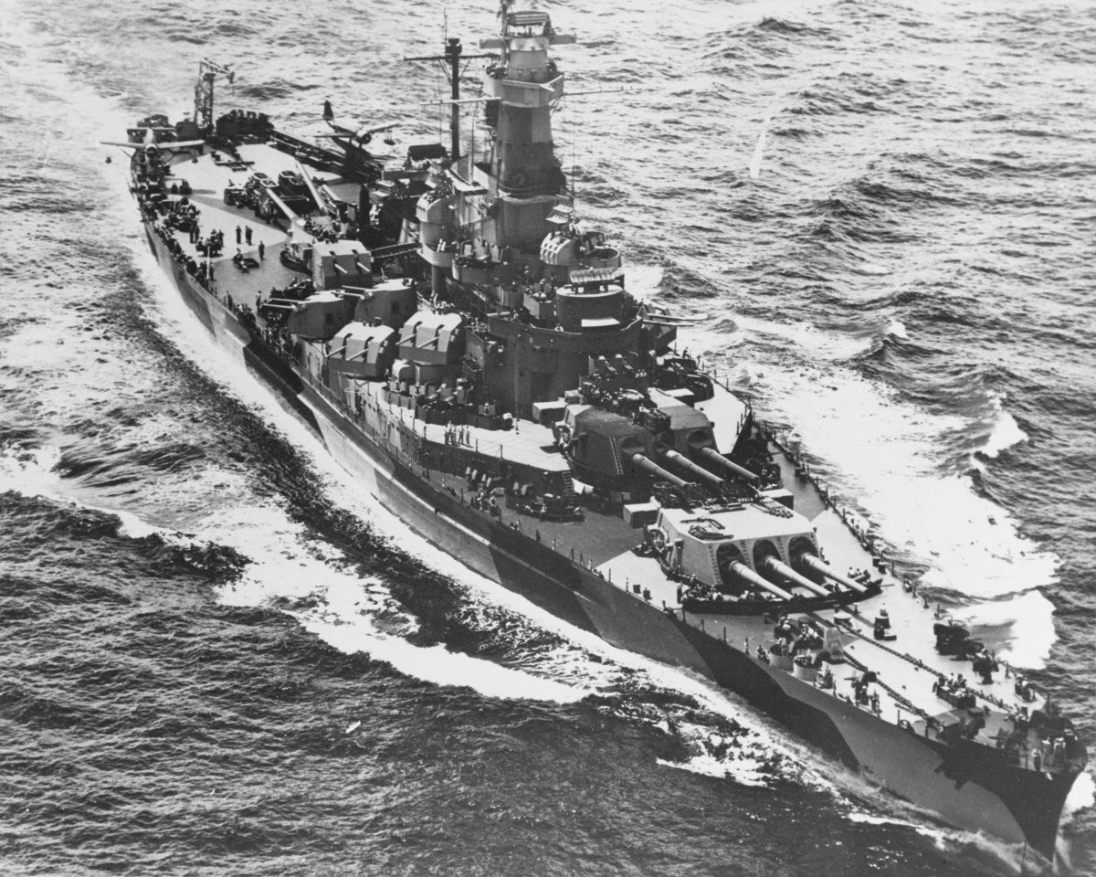 USS Indiana BB-58