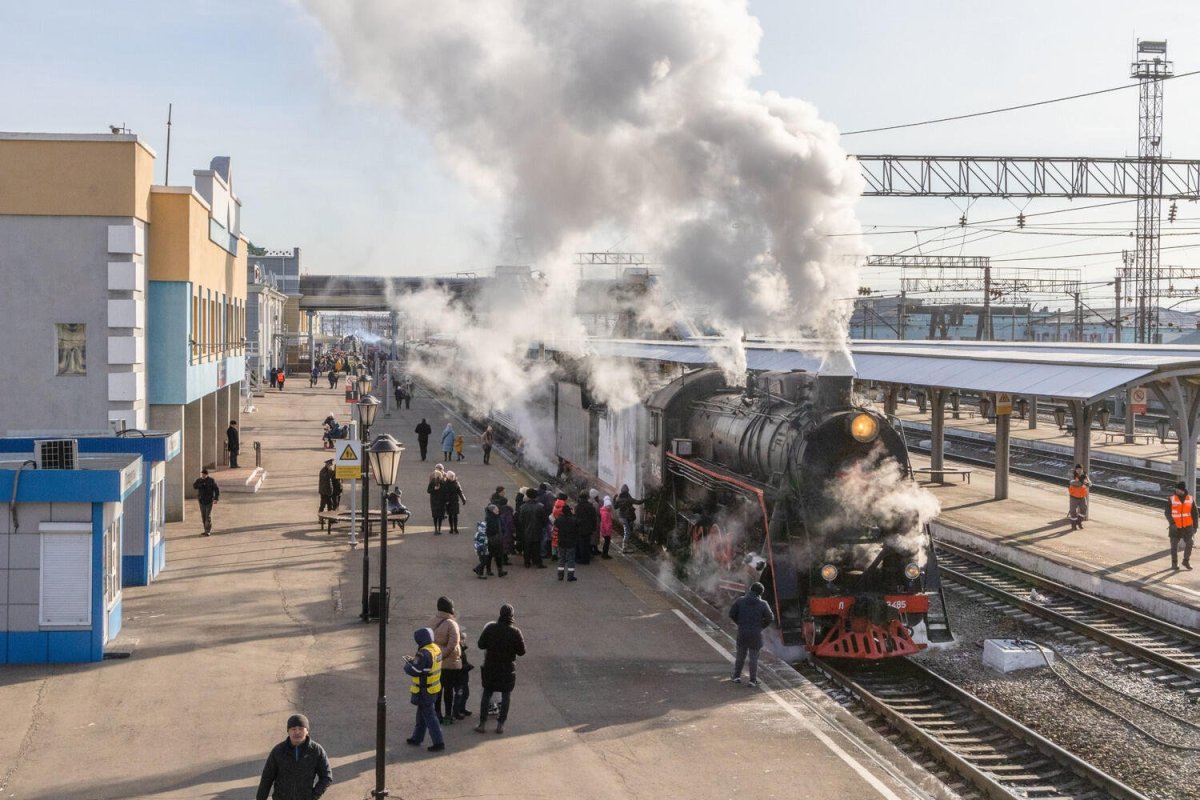 Поезд Деда Мороза Улан-Удэ