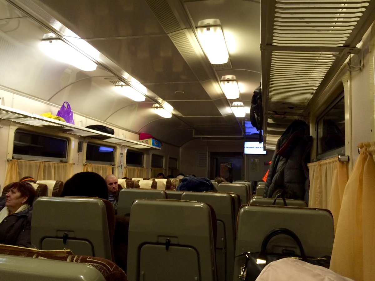 Поезд 087а Санкт-Петербург