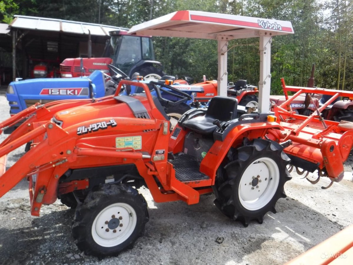 Кубота 15 минитрактор