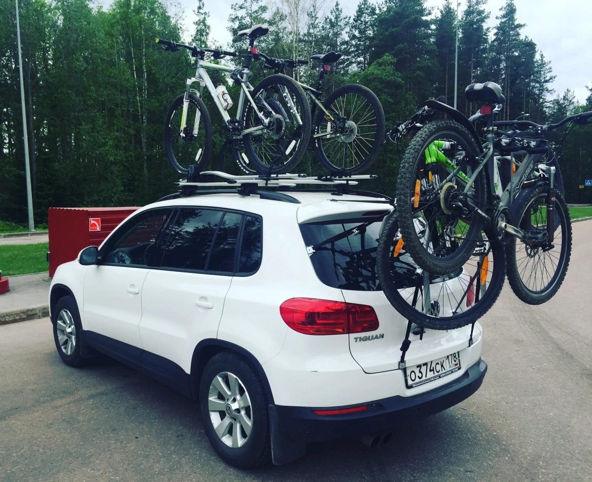 Тигуан велокрепление