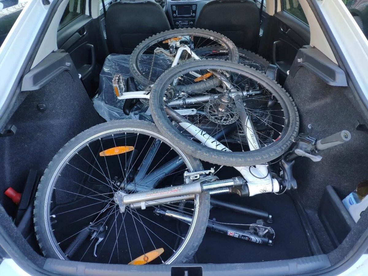 Велобагажник Skoda Rapid