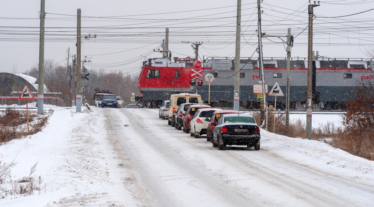 Авария на Железнодорожном переезде