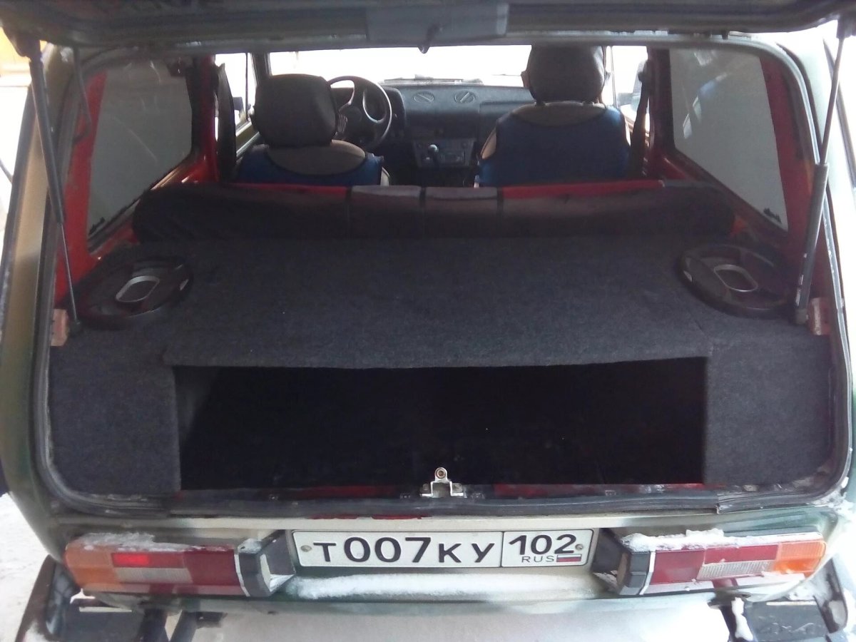 Полка в ниву 2121