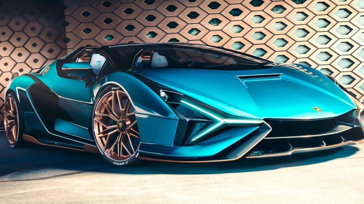 Lamborghini Sian 4к