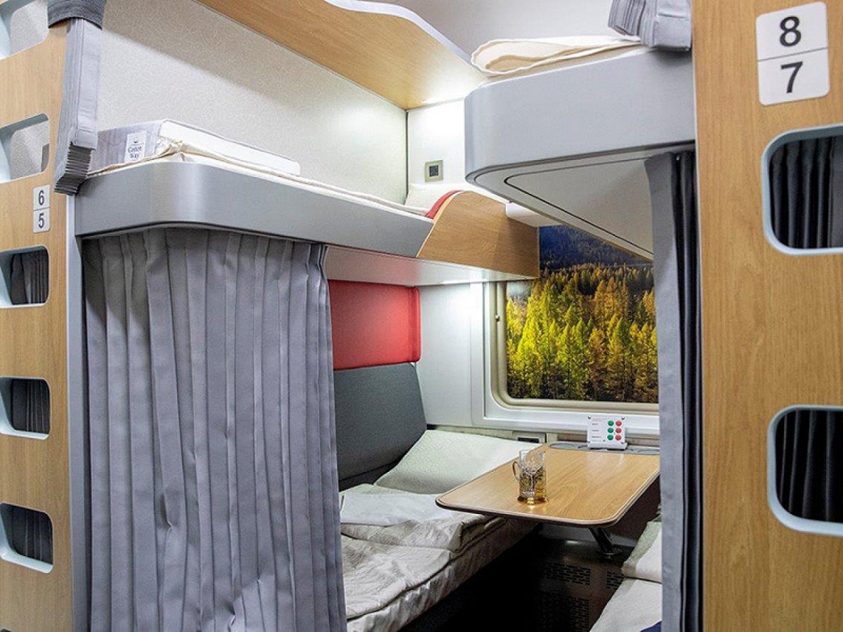 Вагон купе РЖД 2019