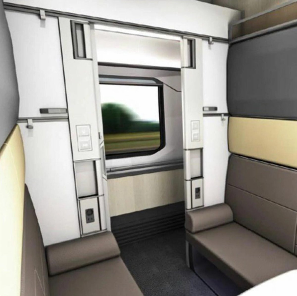 Вагон купе РЖД 2022