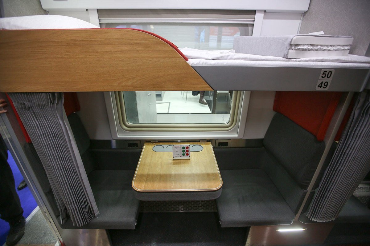 Вагоны РЖД плацкарт купе