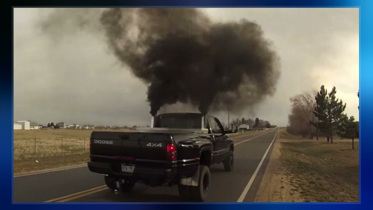 Загрязнение воздуха машинами