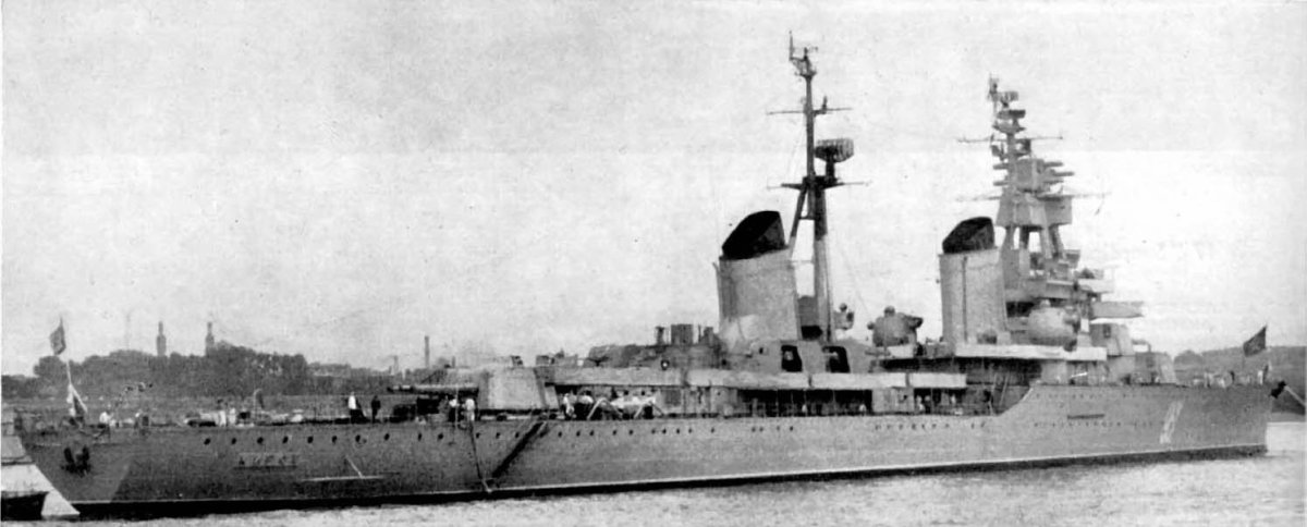 Крейсер Киров 1942