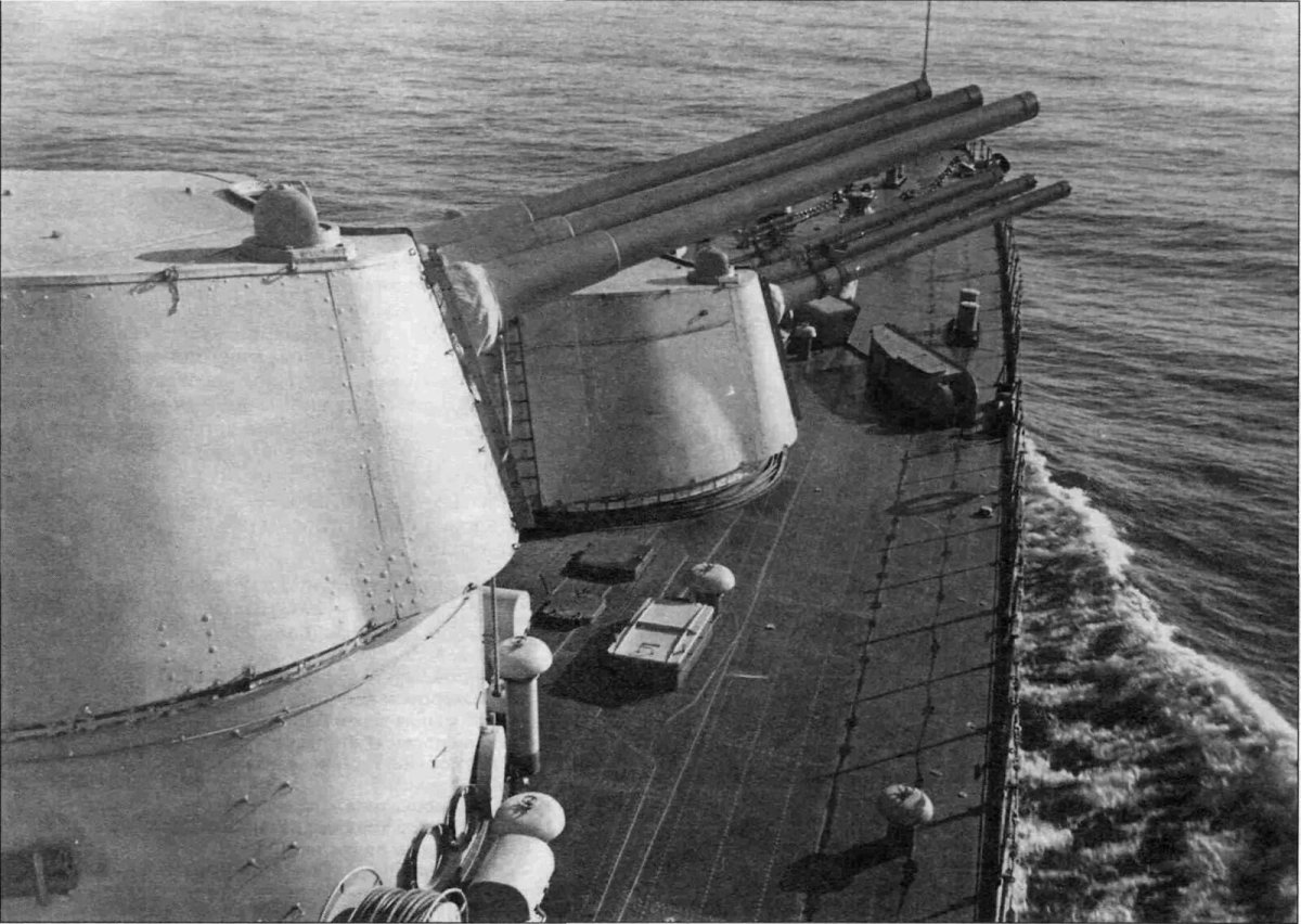 Орудия с крейсера «Киров»