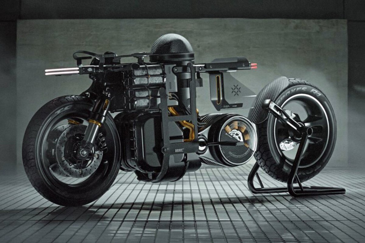 Концепт электро мотоцикл