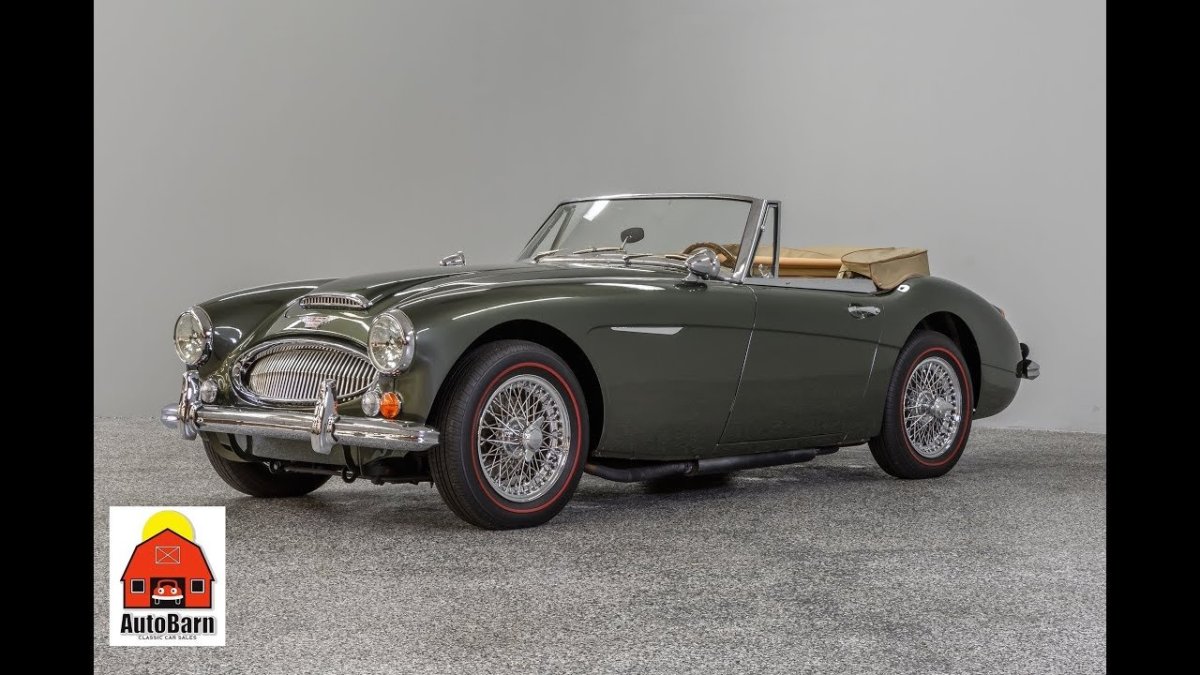 1967 Green Austin-Healey 3000 MK III