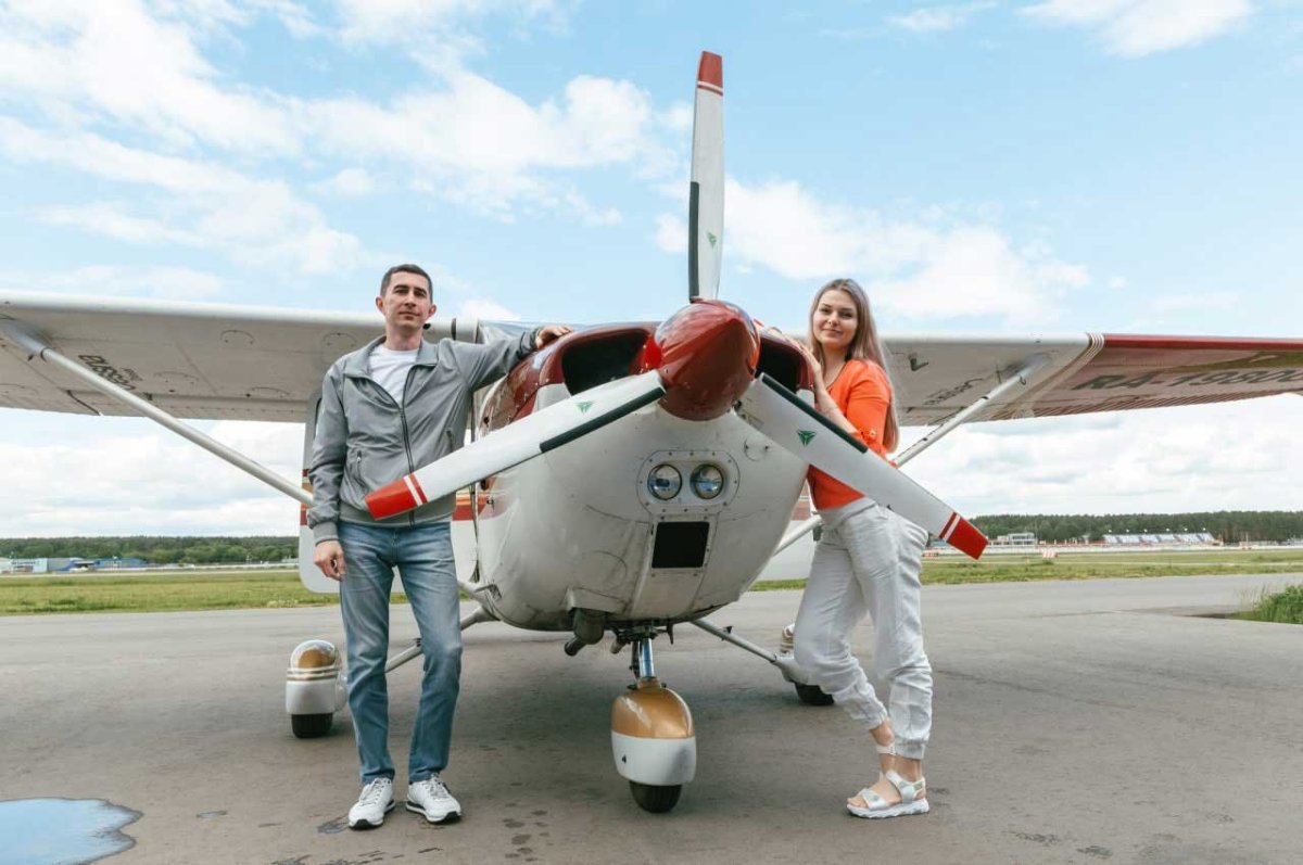 Полет на самолете Cessna 172