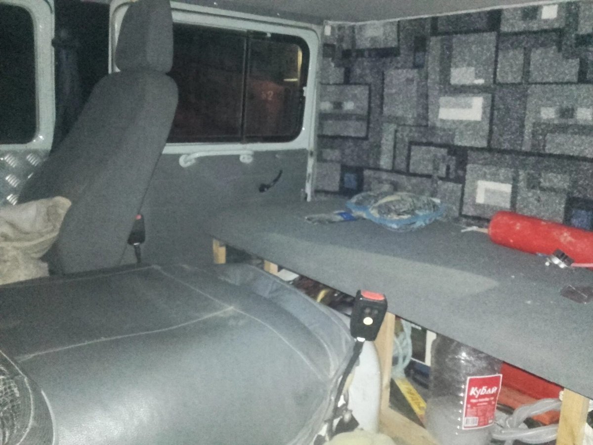 Спальник в УАЗ 39094