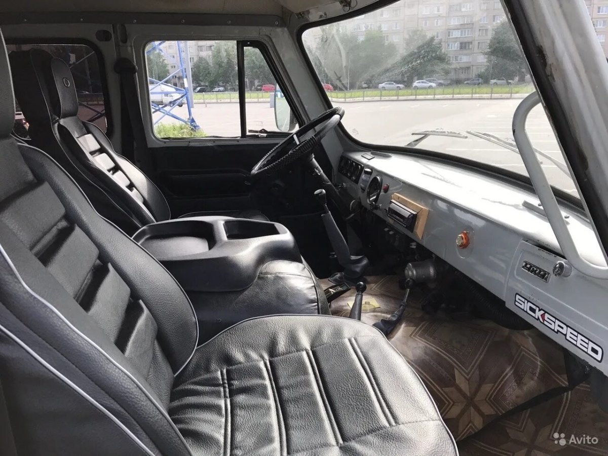 УАЗ фермер красивый салон