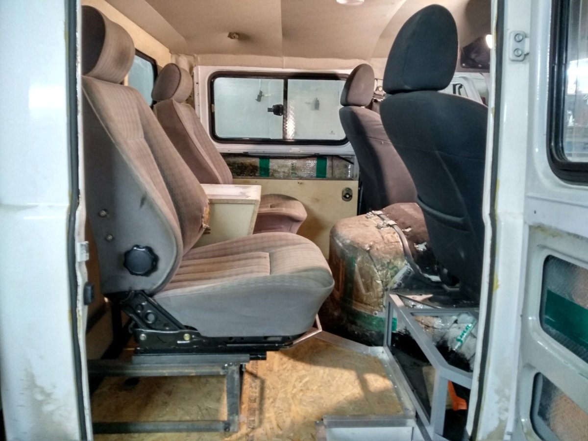 УАЗ 39094 салон доработка