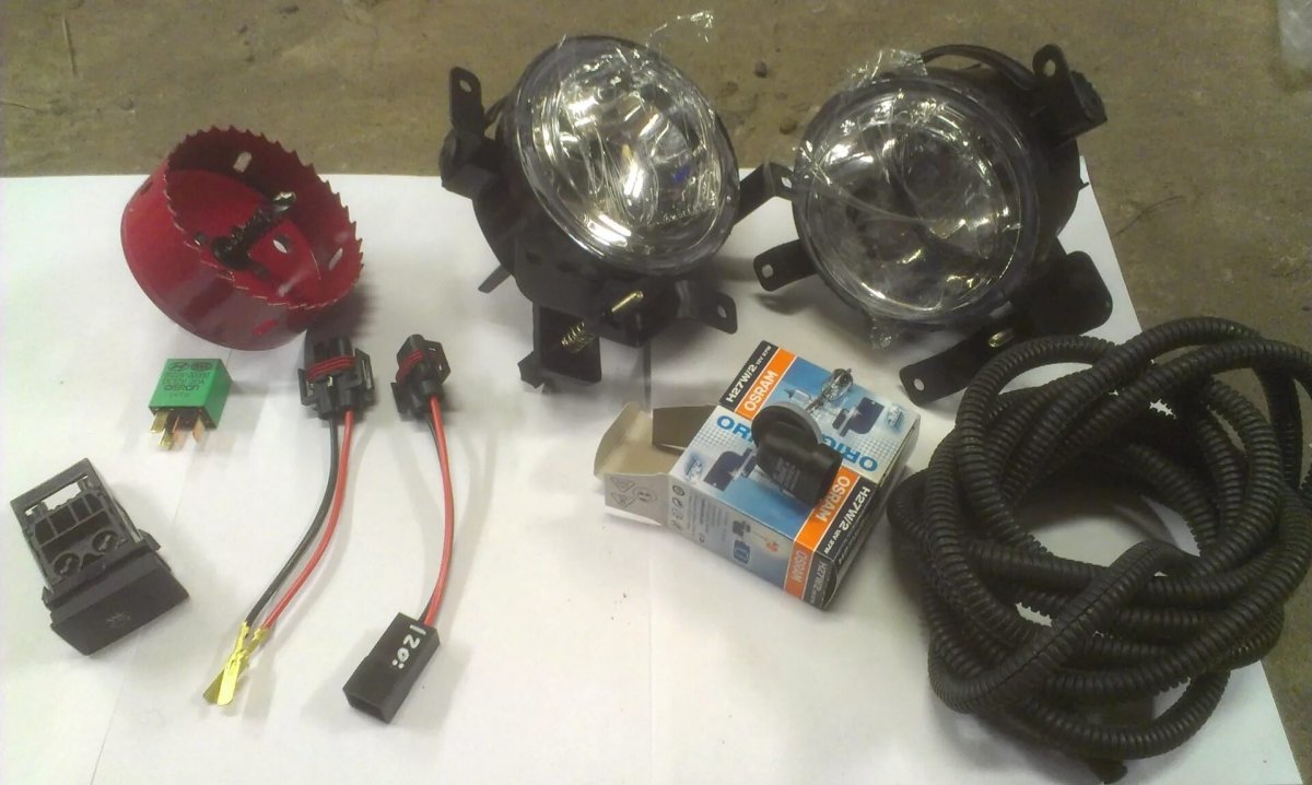 Комплект для установки ПТФ Гетц