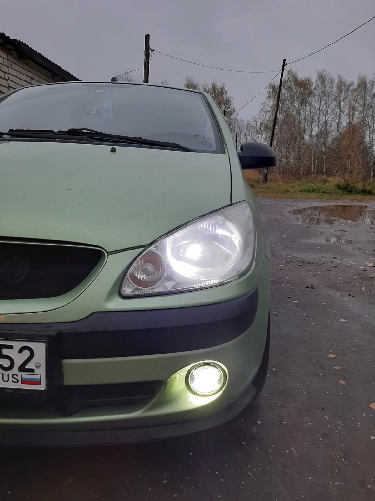 Туманки Хендай Гетц 2007